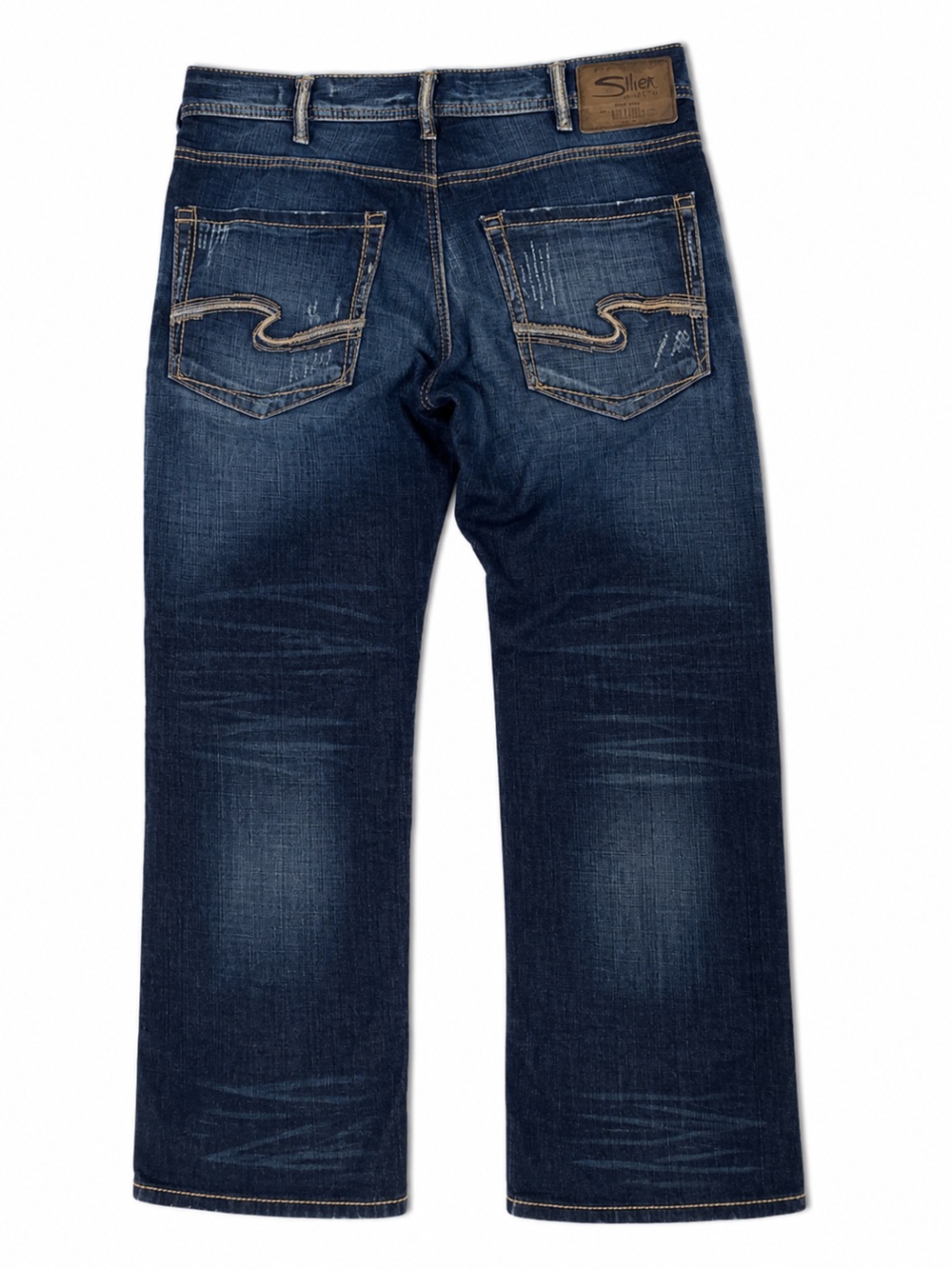 Silver Jeans Men's Dark Indigo jeans, 34X30 - Picture 2 of 8